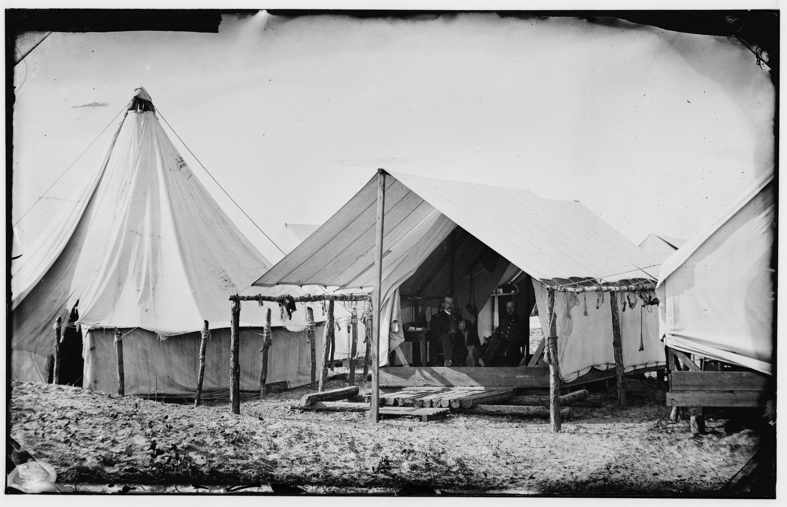 A Camp of Wall Tents