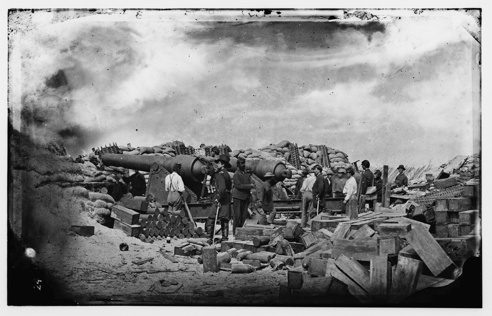 Battery Rosecrans, the Hundred-Pounders