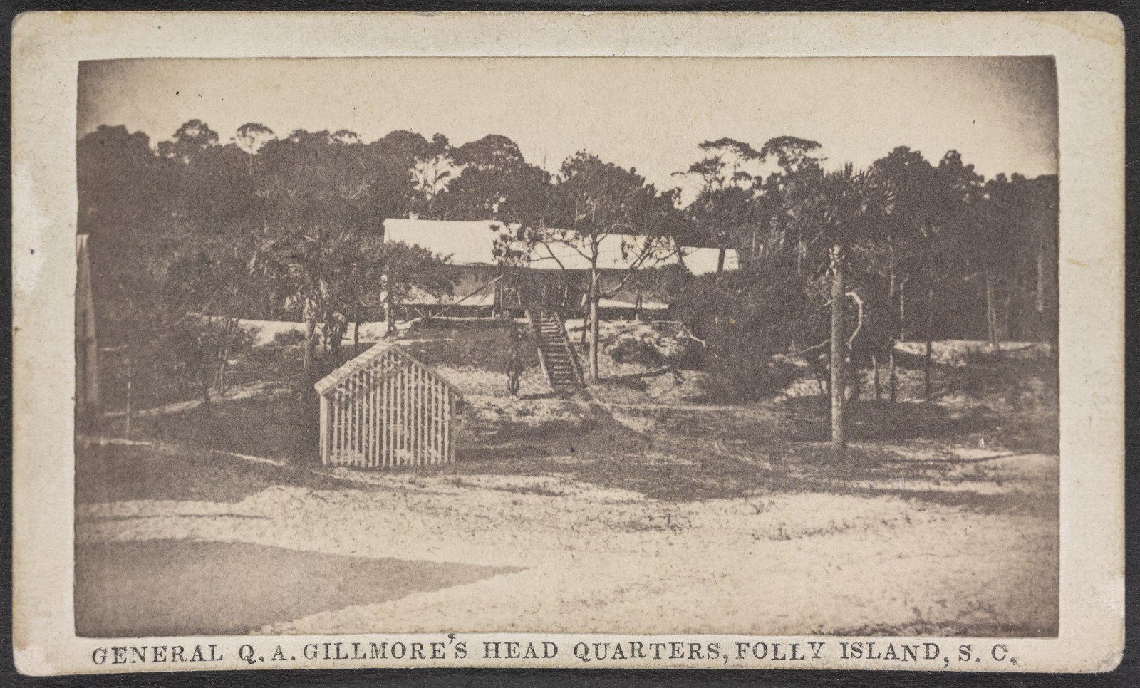 Gillmore's Headquarters, Folly Island
