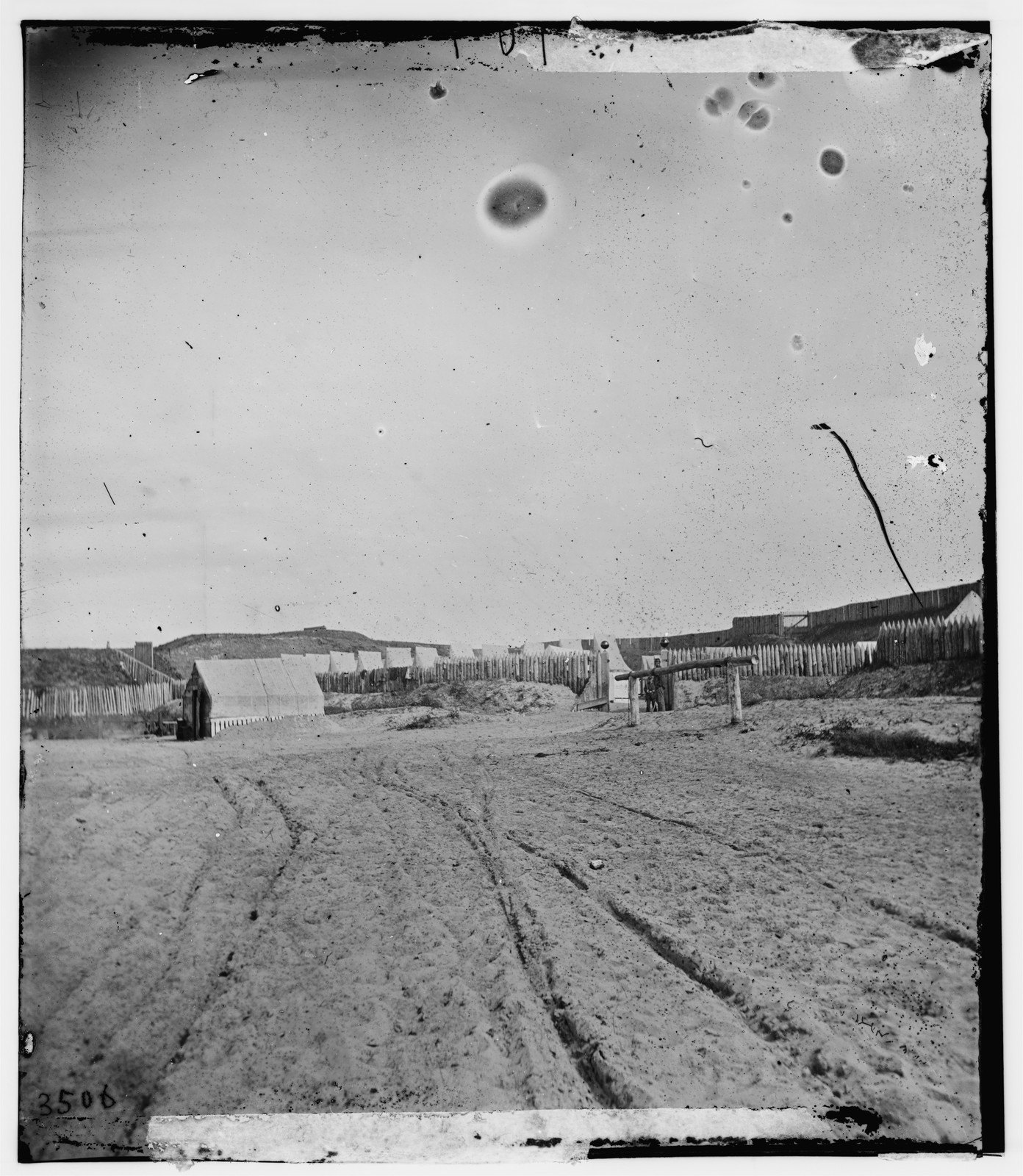 Inside Fort Shaw