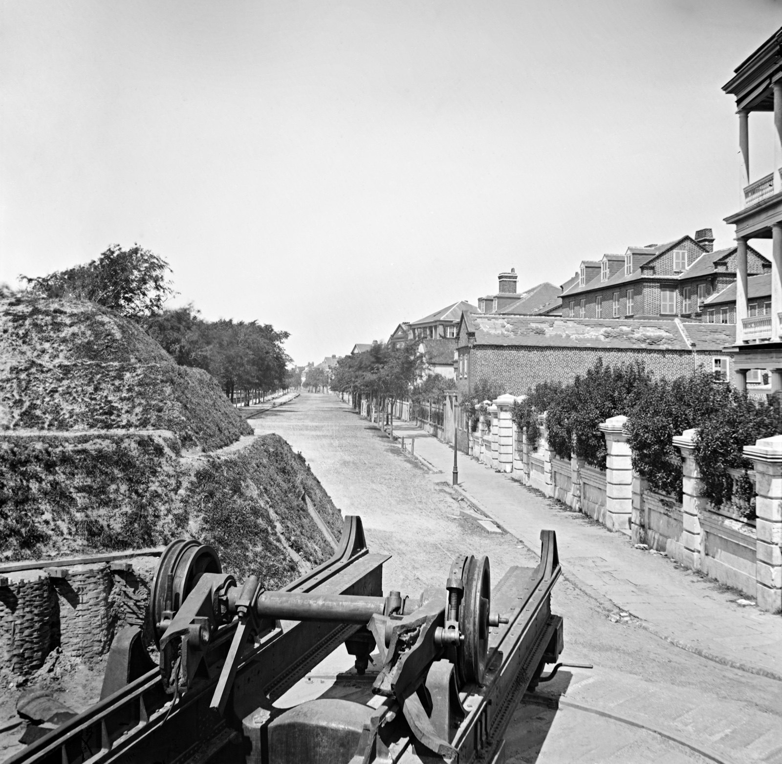 Remains of the “Whopper”, original black and white