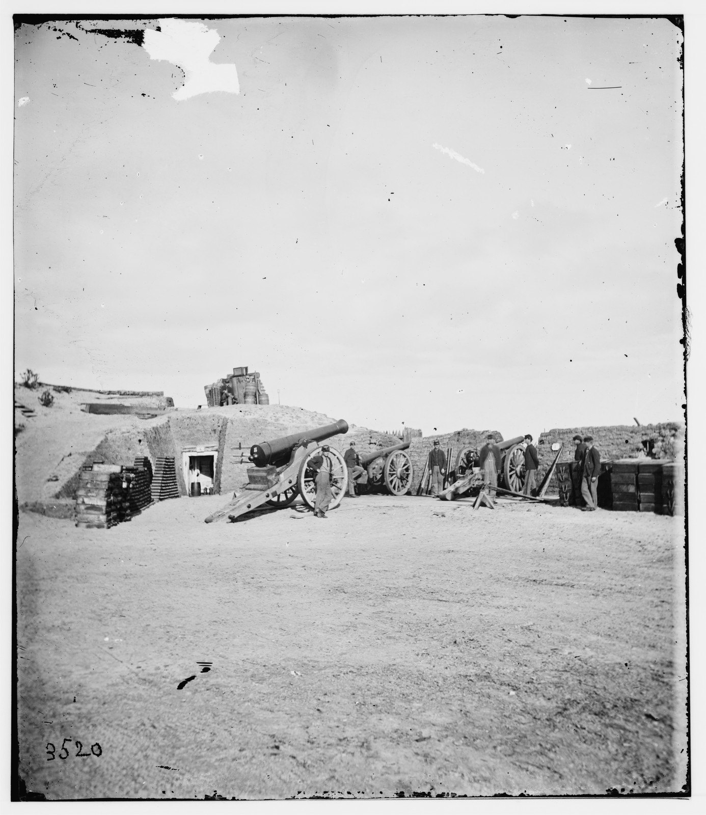 The Garrison at Its Guns