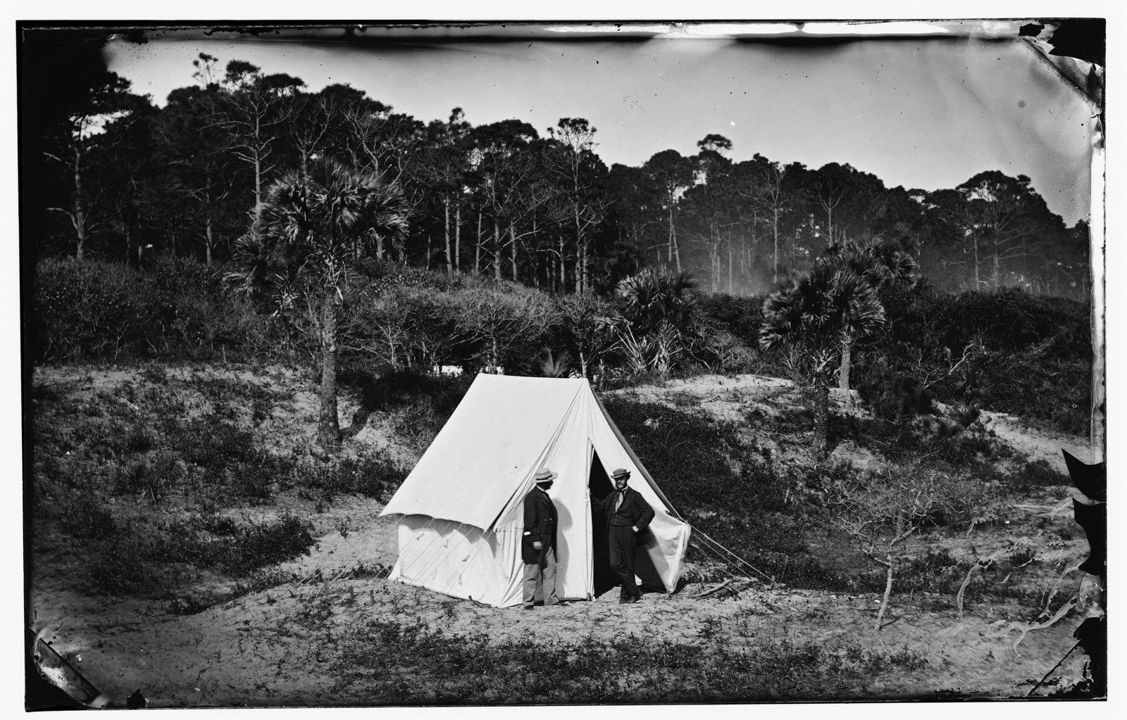 Two Men, One Tent