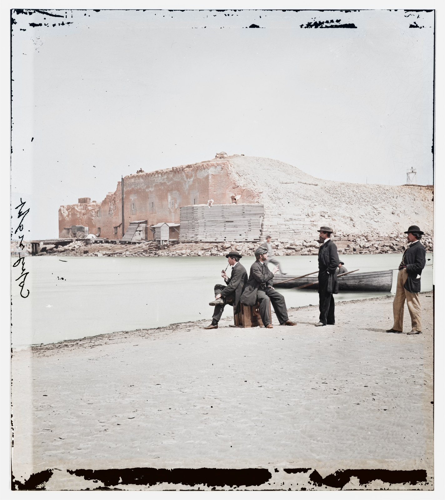 Fort Sumter from the Sand-Bar