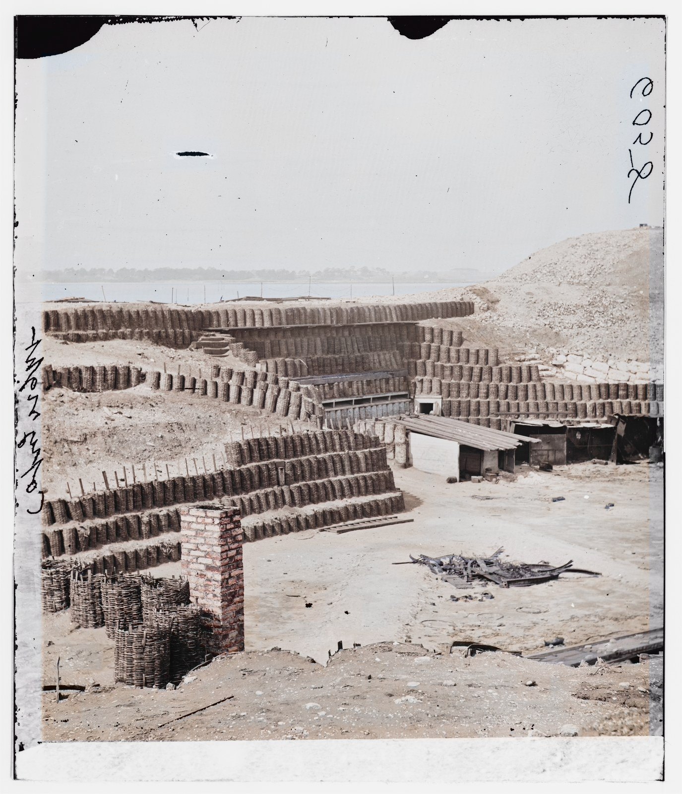 Interior of Fort Sumter